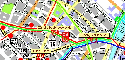 ZVV-Fahrplan öffnen